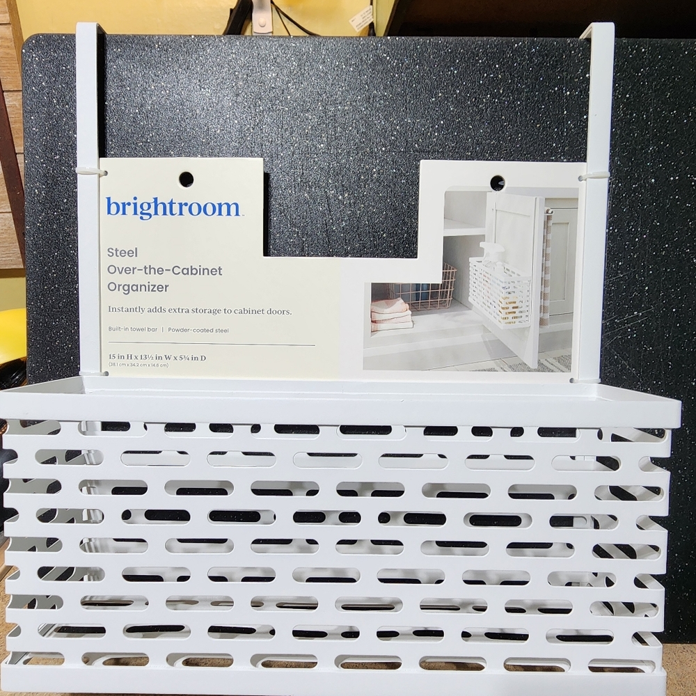 NWT Brightroom steel over-the-cabinet organizer bundle